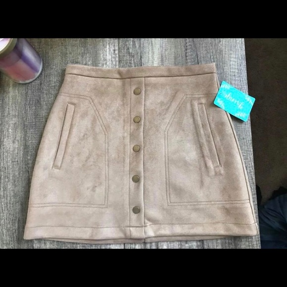 Suede Skirt - Picture 3 of 4